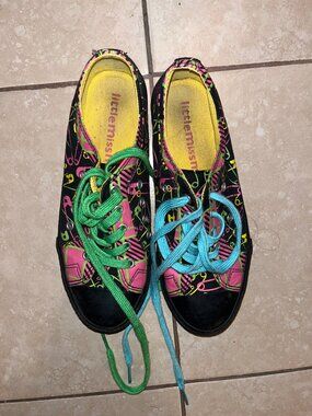Little Missmatched Sneakers- Women's Size 7